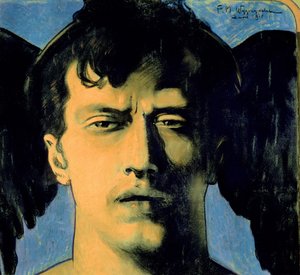 Zelfportret, 1910 door Feliks Michal Wygrzywalski