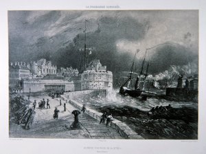 De pier van Le Havre, uit het 1e deel van 