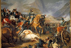 De Slag bij Rivoli op 14 januari