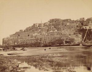 Jaffa, algemeen uitzicht vanaf de zee - Palestina
