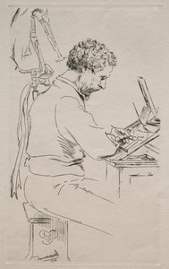 Charles Kean door Felix Bracquemond