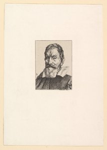 Galilée, 1862 door Felix Bracquemond