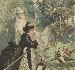 In de dierentuin, ca. 1873