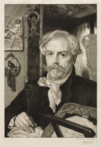 Portret van Edmond de Goncourt