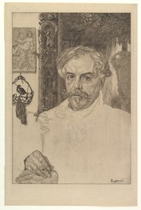 Portret van Edmond de Goncourt
