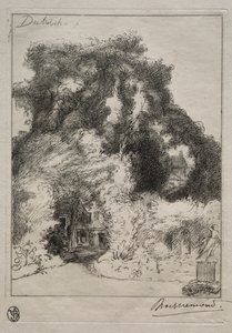 De Tuin van de Herberg in Dulwich, ca. 1870