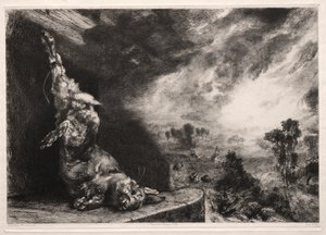 Het Grote Konijn door Felix Bracquemond