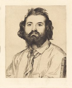 Zacharie Astruc door Felix Bracquemond