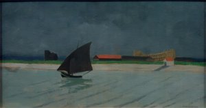 De monding van de Seine (zeestuk)
