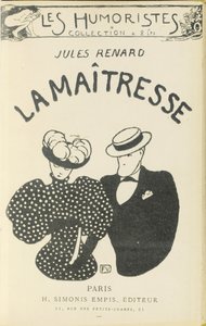 Voorkant van "De Meesteres" door Jules Renard, 1896 door Felix Edouard Vallotton