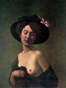 Dame met een hoed, 1908