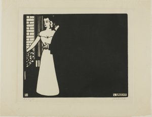 Geld, plaat vijf uit Intimacies door Felix Edouard Vallotton