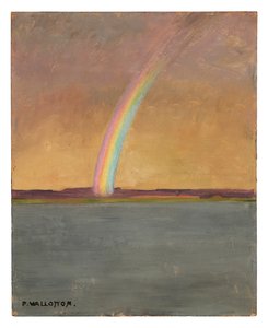 Regenboog, ca. 1909 (olieverf op karton)