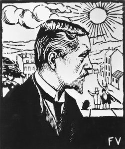 Zelfportret door Felix Edouard Vallotton