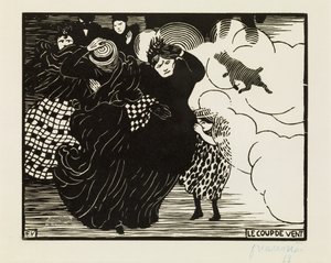 De Storm door Felix Edouard Vallotton