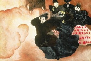 De storm, ca. 1894 door Felix Edouard Vallotton