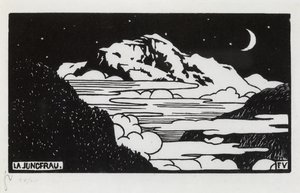 De Jungfrau, 1892 door Felix Edouard Vallotton