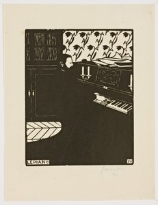 De piano, uit de serie "Muziekinstrumenten", 1896-97
