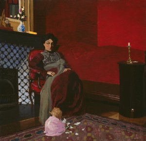 De Rode Kamer, Etretat door Felix Edouard Vallotton