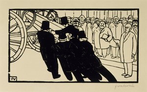 De Begrafenisondernemers door Felix Edouard Vallotton