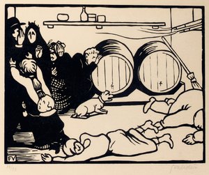 Dit is oorlog, 1915-16 door Felix Edouard Vallotton