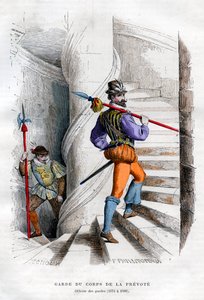 Officier van de wacht, Garde du corps de la prévôté 1574-1589, 1882-1884 door Felix Henri Emmanuel Philippoteaux