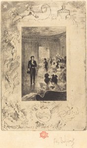 I Promessi Sposi De Verloofden, 1879-1880 door Felix Hilaire Buhot