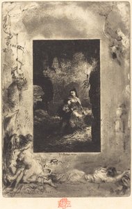 Het graf van de duivel door Felix Hilaire Buhot