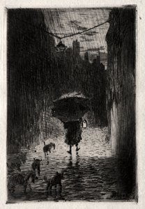 Regen en paraplu