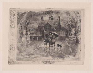 De Buren op het Platteland door Felix Hilaire Buhot