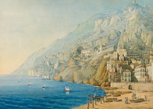De Amalfikust door Felix Mendelssohn Bartholdy