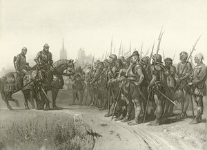 Eerste Deel van Koning Hendrik IV. Act IV, Scene II door Felix Octavius Carr Darley