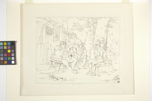 Illustraties van Rip Van Winkle, plaat 3 door Felix Octavius Carr Darley
