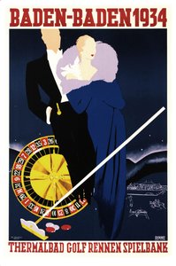 Baden-Baden 1934 door Felix Rinne