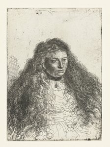 Grote Joodse bruid door Ferdinand Bol (attributed to)