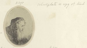 Oude man met baard door Ferdinand Bol