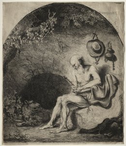 St. Hiëronymus in boetedoening, 1644