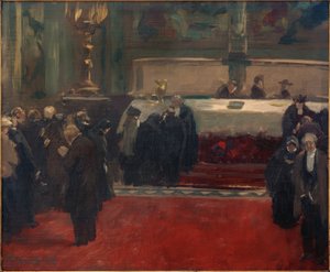 Schets voor het schilderij Avondmaalsviering