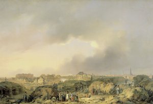 De Citadel van Antwerpen kort na het Beleg van 19 november-23 december 1832, en de Overgave van het Nederlandse Garnizoen aan de Fransen door Ferdinand De Braekeleer (I)