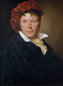 Kapitein von Stierle-Holzmeister door Ferdinand Georg Waldmüller