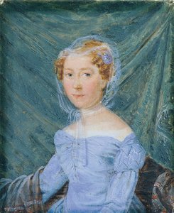 Mevrouw Theresia Rupprecht door Ferdinand Georg Waldmuller