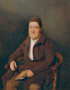 Herr Wohlleben, de broer van de Weense burgemeester Stephan Edler von Wohlleben door Ferdinand Georg Waldmuller
