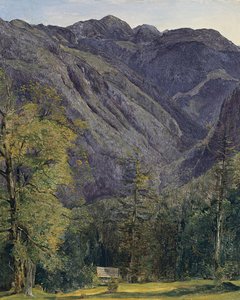 De Schönberg gezien vanaf Hoisenrad, 1833 door Ferdinand Georg Waldmuller