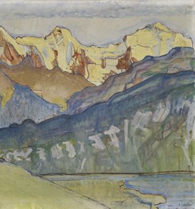 Eiger, Mönch en Jungfrau vanuit Beatenberg