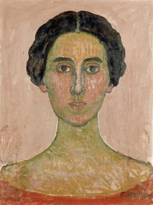 Portret van Valentine Godé-Darel Hoofd van Franse vrouw