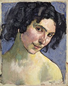 Portret van het model Giulia Leonardi