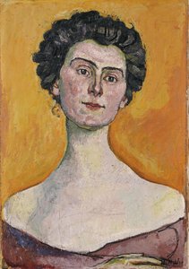Portret van Clara Pasche-Battié, 1914