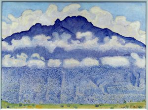 Schynige platte (berglandschap in het Oberland, Zwitserse Alpen) door Ferdinand Hodler
