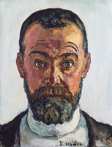 Zelfportret, 1912 door Ferdinand Hodler