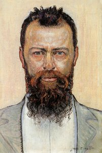 Zelfportret door Ferdinand Hodler